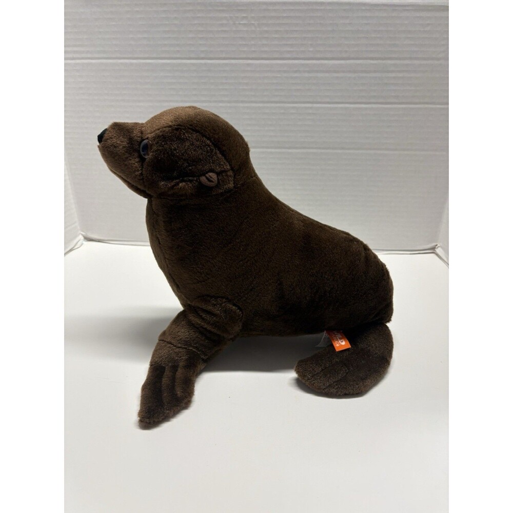 Wild Republic Cuddlekins Sea Lion Brown Stuffed Animal Toy